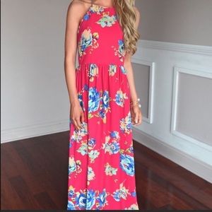 Everly Floral Maxi Dress